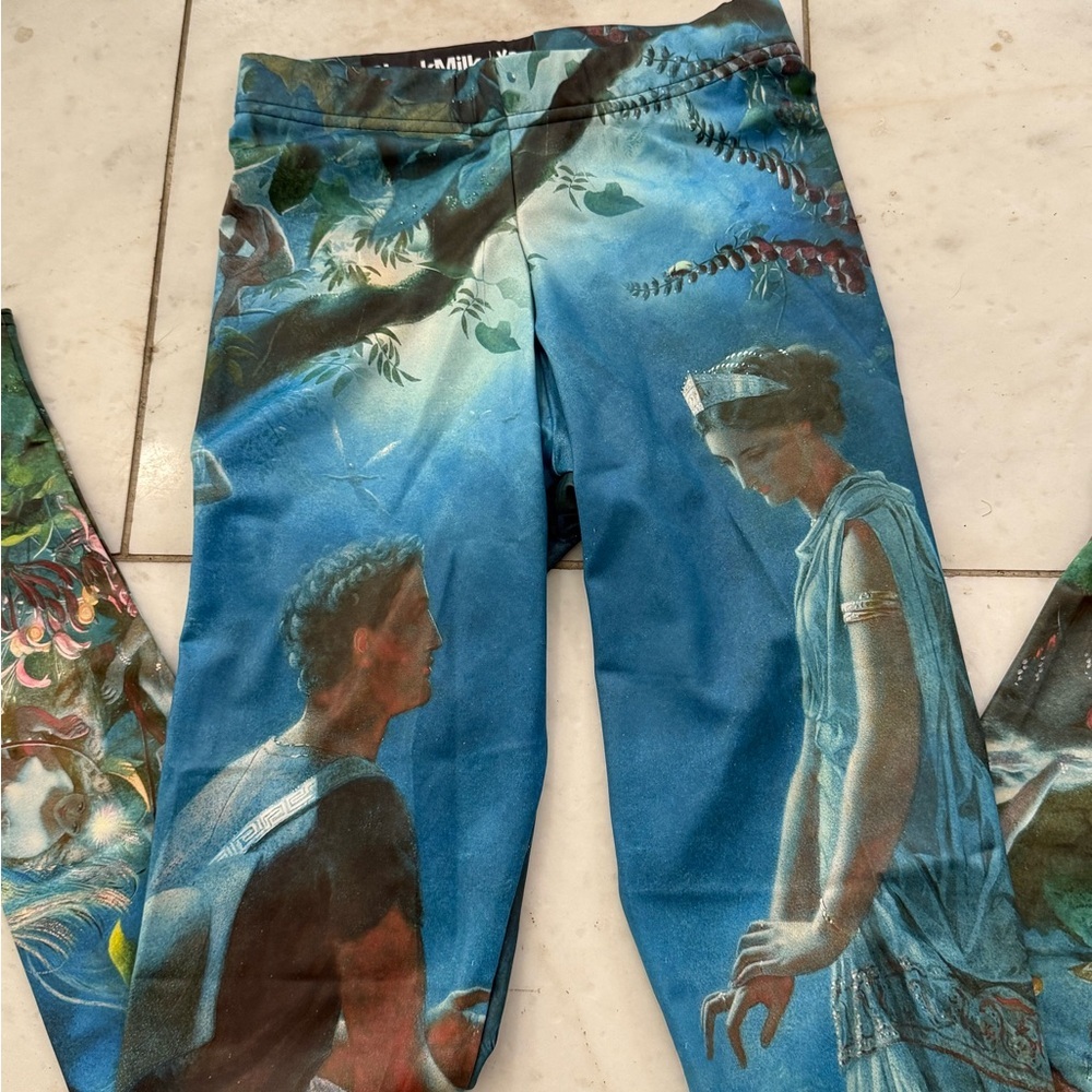 Blackmilk Enchanted Blue Leggings